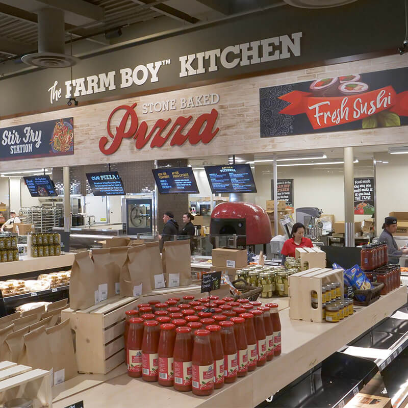Our fresh hot meals are designed to bring a restaurant-quality experience to the comfort of your own home. Try our kitchen at Farm Boy Alderwood.