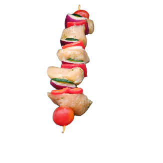 Wild Garlic Chicken Kebab