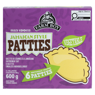 Farm Boy™ Vegetable Jamaican Style Patties (600 g)