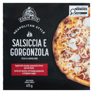 Farm Boy™ Salsiccia E Gorgonzola Neapolitan-Style Pizza (475 g)