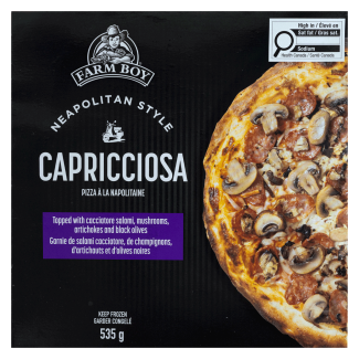 Farm Boy™ Capricciosa Neapolitan-Style Pizza (535 g)