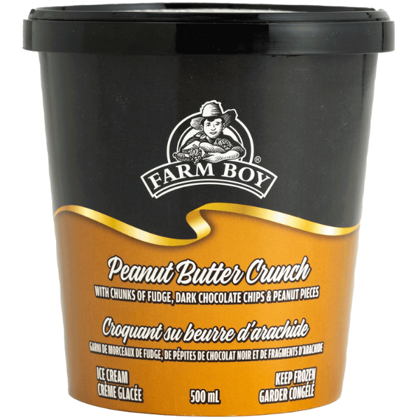Farm Boy Peanut Butter Crunch Gourmet Ice Cream