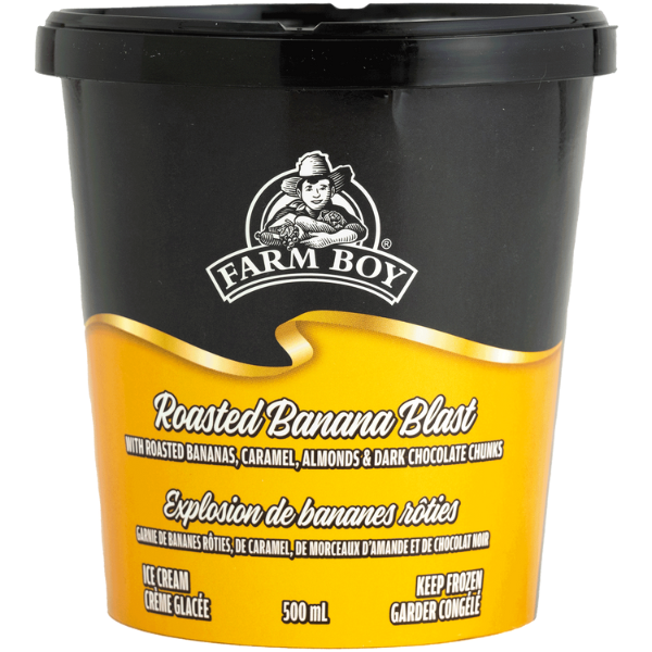 Farm Boy Roasted Banana Blast Gourmet Ice Cream