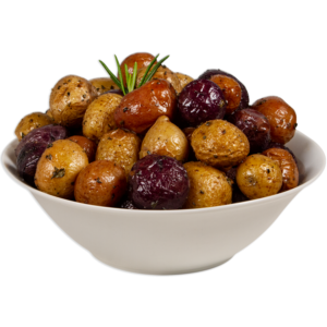 Roasted Tri Coloured Potatoes