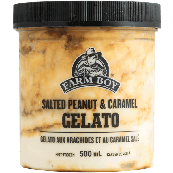 Farm Boy Salted Peanut & Caramel Gelato