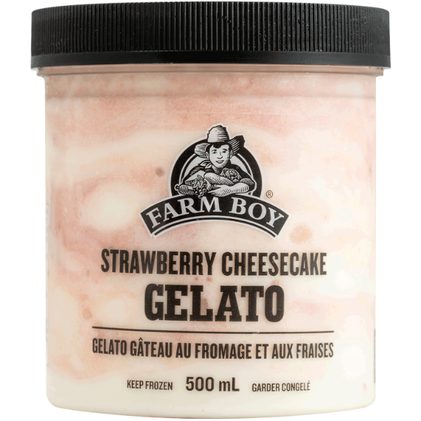 Farm Boy Strawberry Cheesecake Gelato