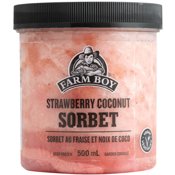 Farm Boy Strawberry Coconut Sorbet